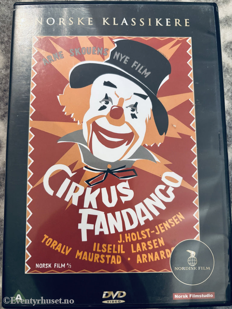 Cirkus Fandango (Norske Klassikere). DVD.