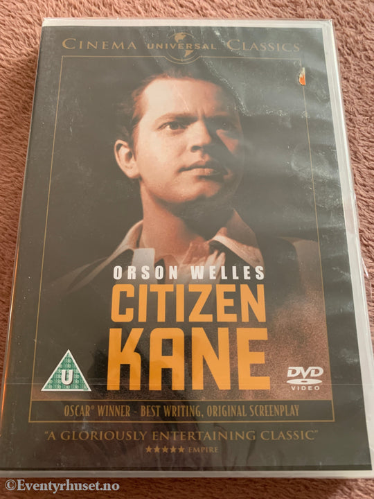 Citizen Kane (1941). DVD. Ny i plast!