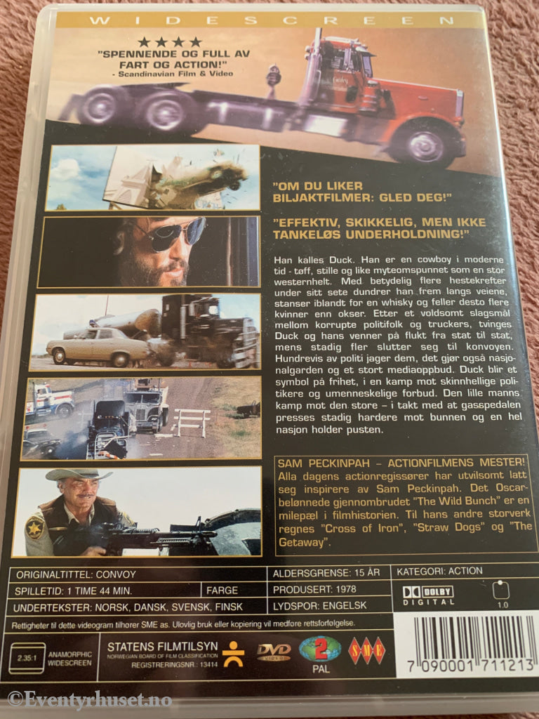Convoy (1978). DVD.