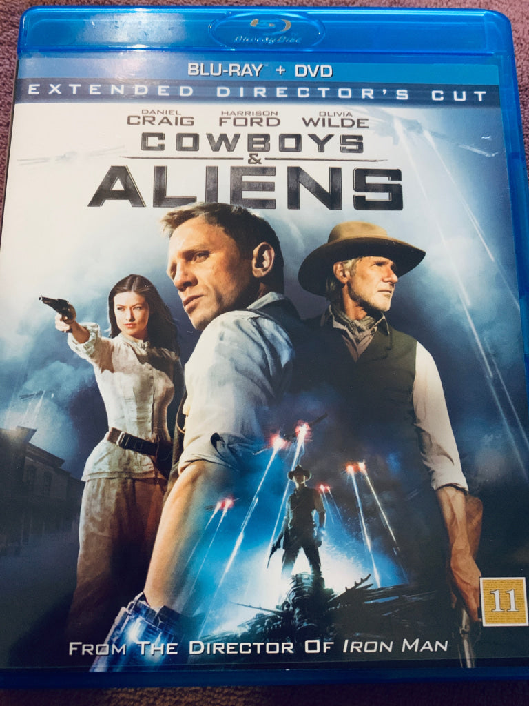 Cowboys & Aliens. Blu-ray Disc.