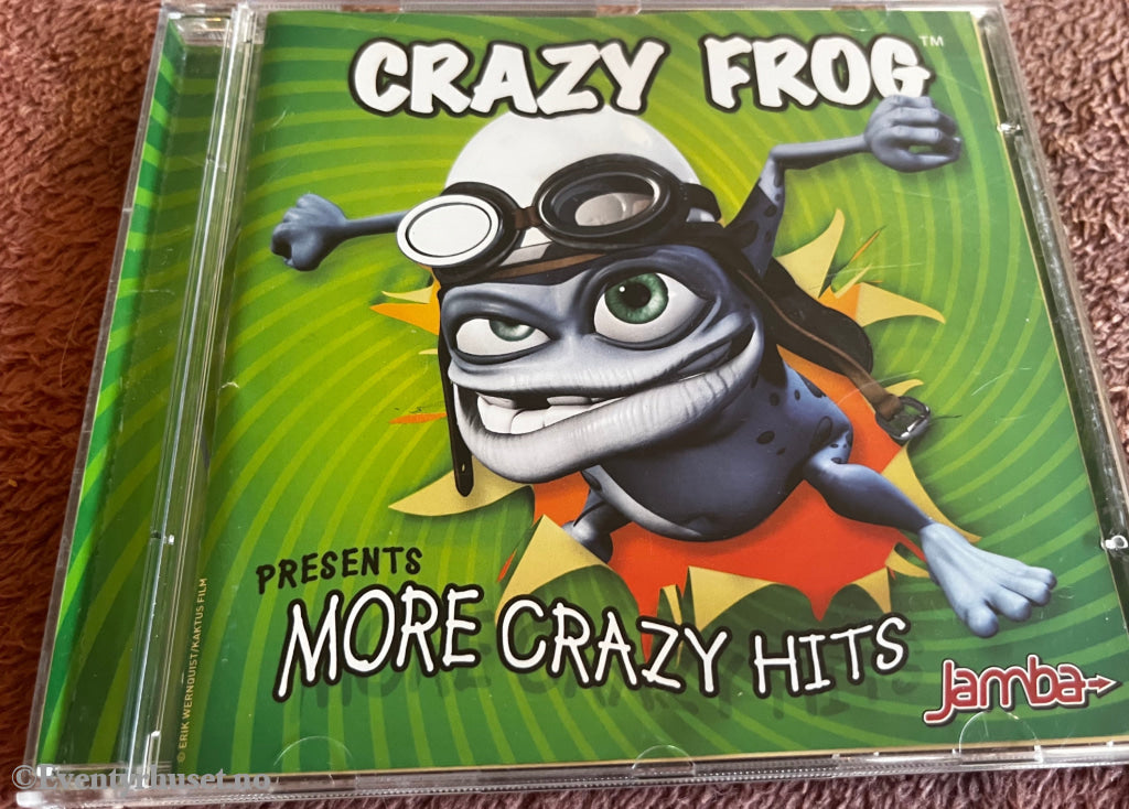 Crazy Frog. 2006. More Crazy Hits. Musikk på CD. – Eventyrhuset