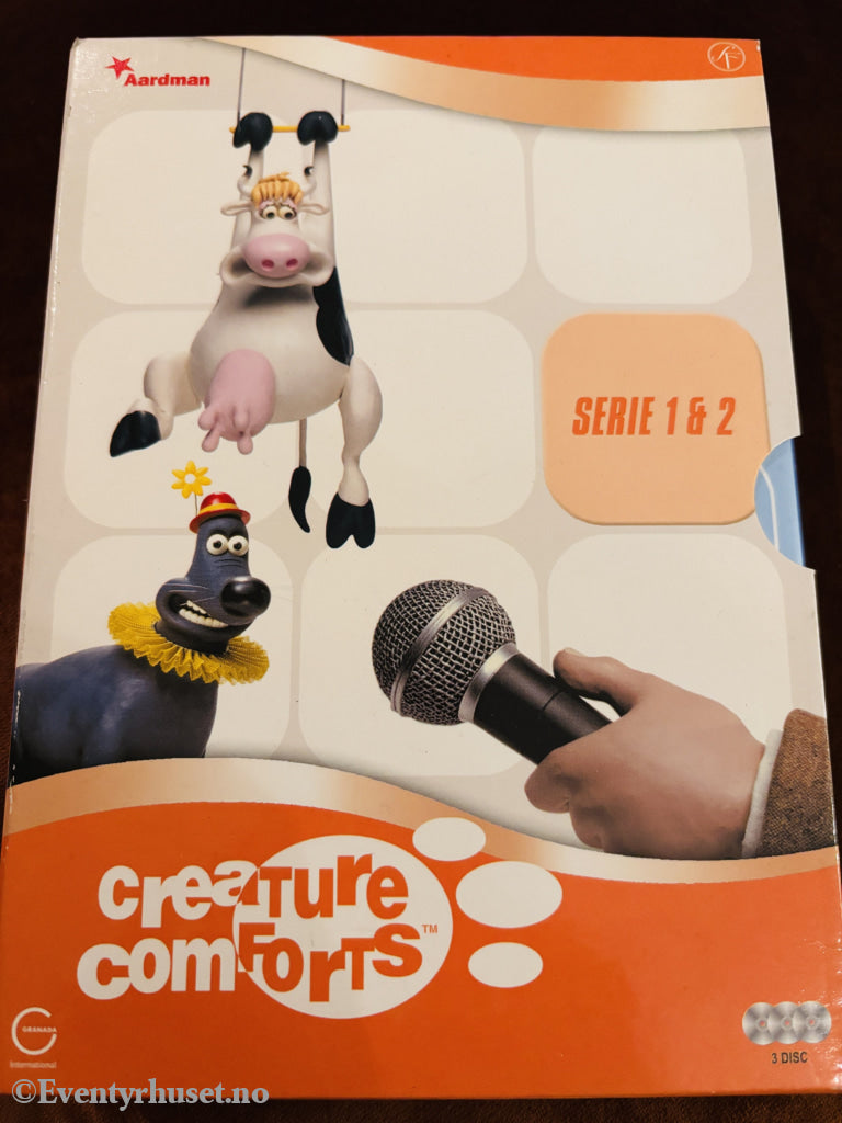 Creature Comforts Serie 1 & 2 2003 DVD – Eventyrhuset