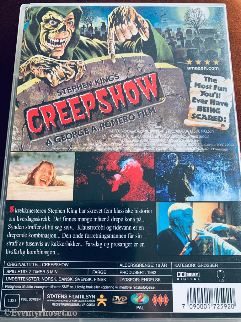 Creepshow. 1982. Dvd. Dvd