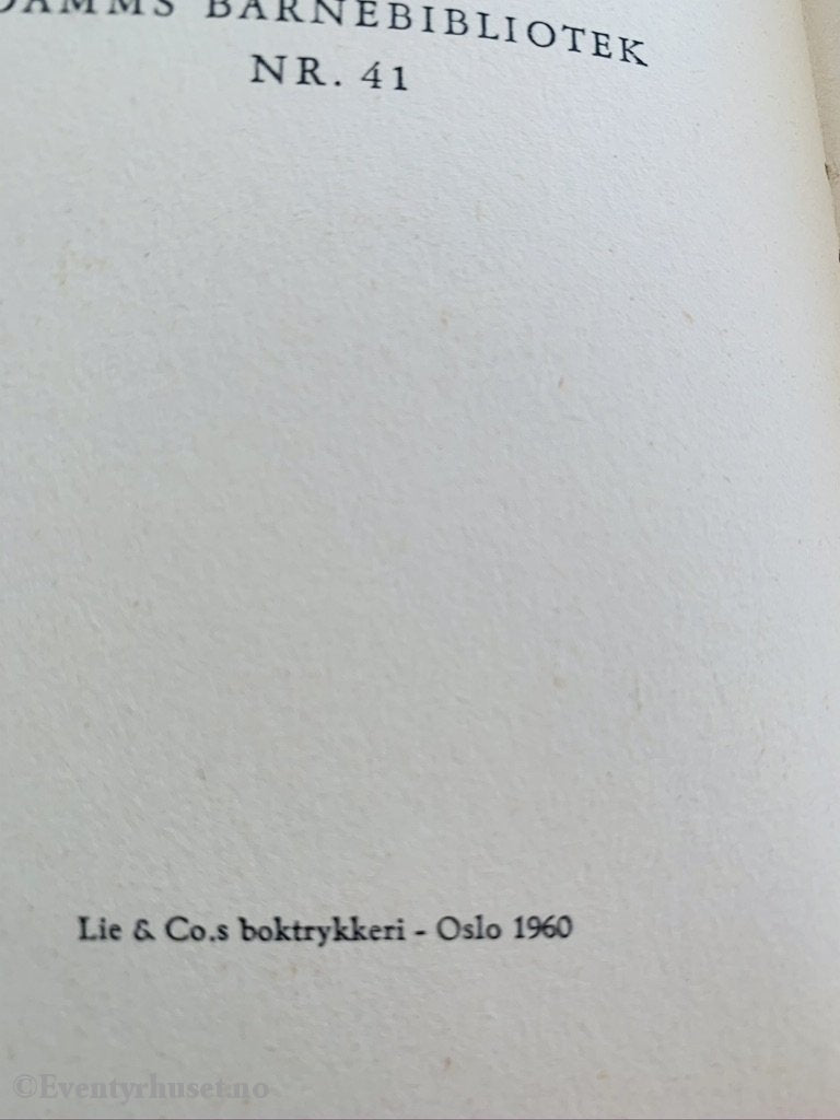 Damms Barnebibliotek Nr. 41. Evi Bøgenæs. 1960. Anne Kommer Igjen. Fortelling