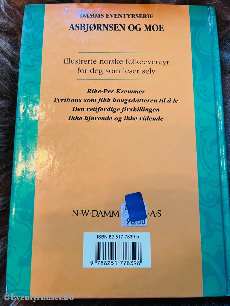 Damms Eventyrserie. 1992. Asbjørnsen Og Moe. Eventyrbok