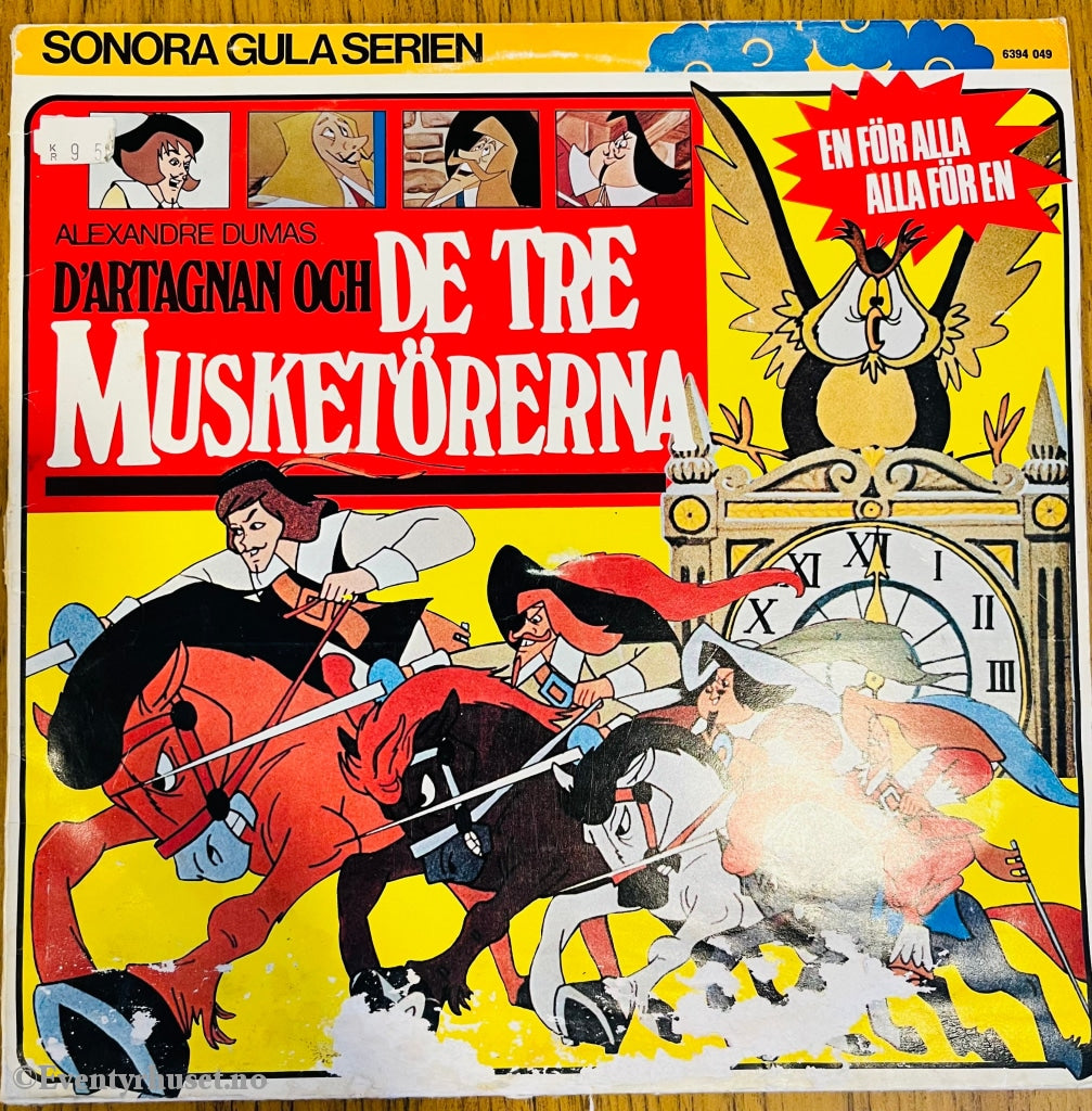 Dartangnan Och De Tre Musketörerna. 1974. Lp. Lp Plate