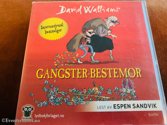David Walliams. Gangster-bestemor. 2011. Lydbok på CD.