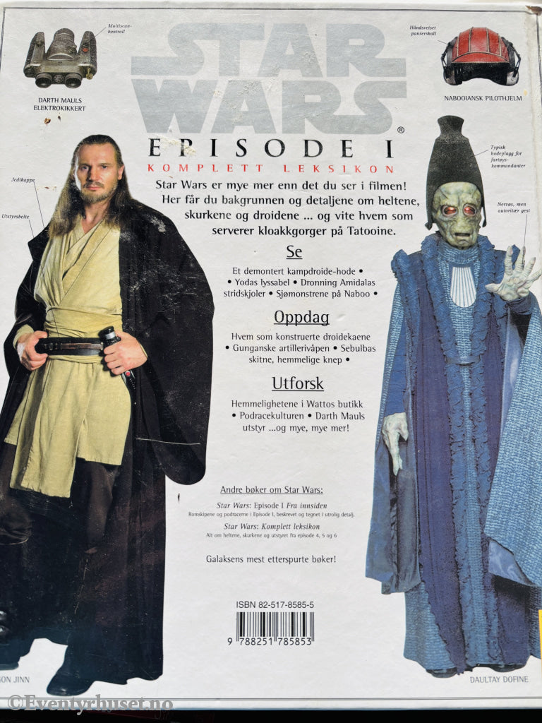 David West Reynolds. Star Wars Episode I: Komplett leksikon. 1999. Barnebok.