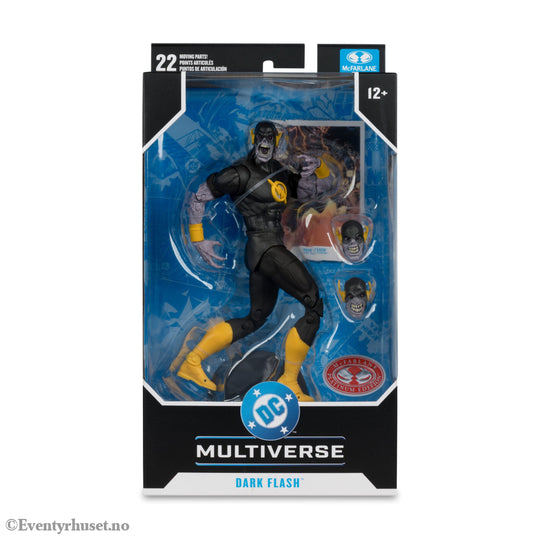 DC Comics DC Multiverse Action Figure Dark Flash (Dark Mulitverse) (Red Platinum Edition) 18 cm. Mint In Sealed Box