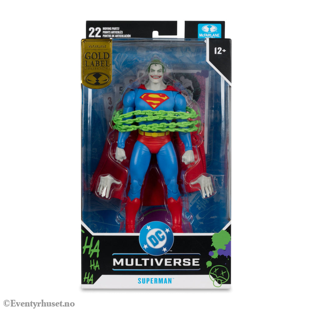 DC Comics DC Multiverse Action Figure Superman (Superman #9) (Jokerized) (Gold Label) 18 cm. Mint In Sealed Box (MISB)!
