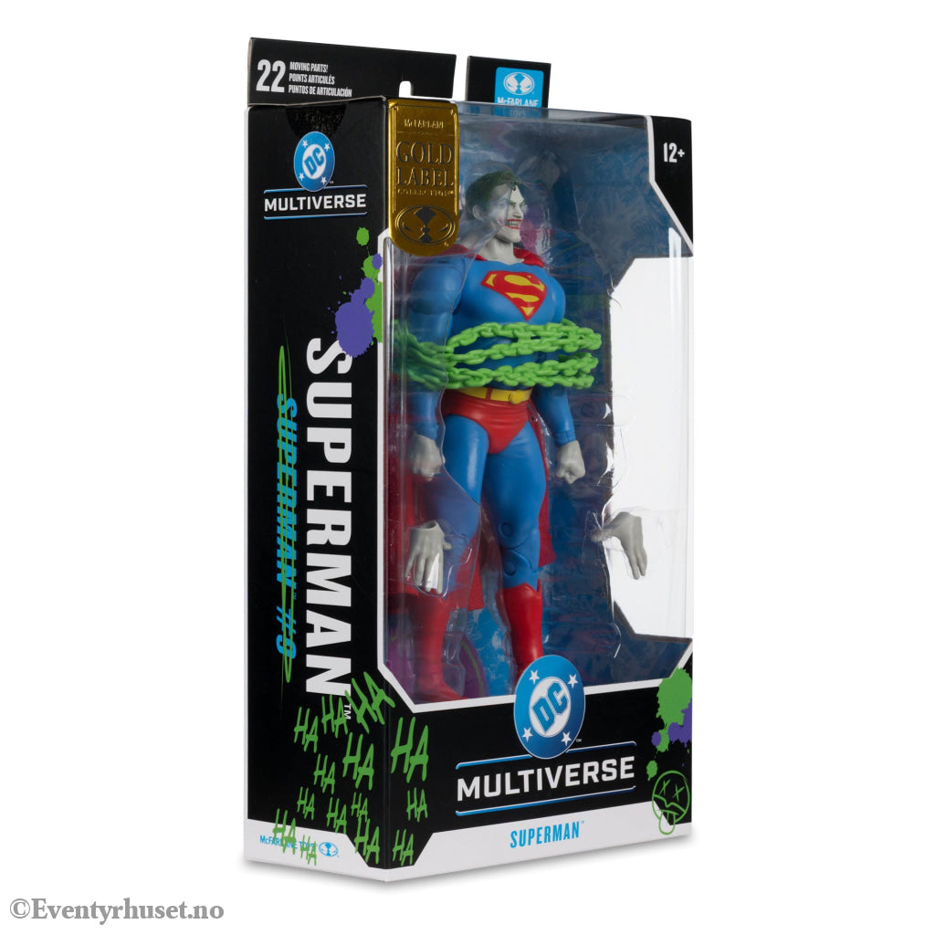 DC Comics DC Multiverse Action Figure Superman (Superman #9) (Jokerized) (Gold Label) 18 cm. Mint In Sealed Box (MISB)!