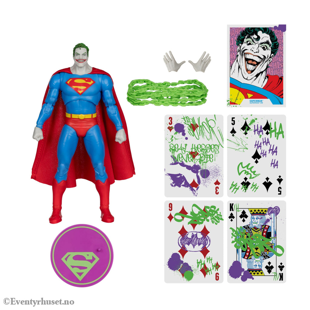 DC Comics DC Multiverse Action Figure Superman (Superman #9) (Jokerized) (Gold Label) 18 cm. Mint In Sealed Box (MISB)!