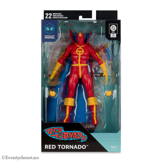 DC Direct McFarlane Toys Digital Action Figure Red Tornado (Bronze Age) 18 cm. Mint In Sealed Box (MISB)! Actionfigur