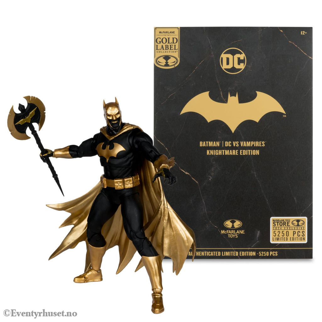 DC Multiverse Action Figure Batman (DC vs Vampires) Knightmare Edition (Gold Label) 18 cm. Mint In Sealed Box (MISB)!