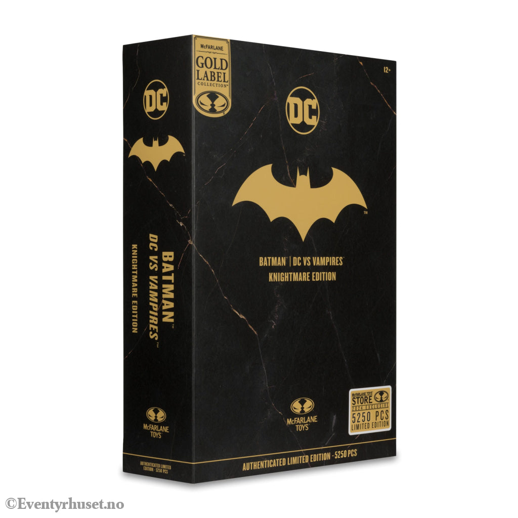 DC Multiverse Action Figure Batman (DC vs Vampires) Knightmare Edition (Gold Label) 18 cm. Mint In Sealed Box (MISB)!