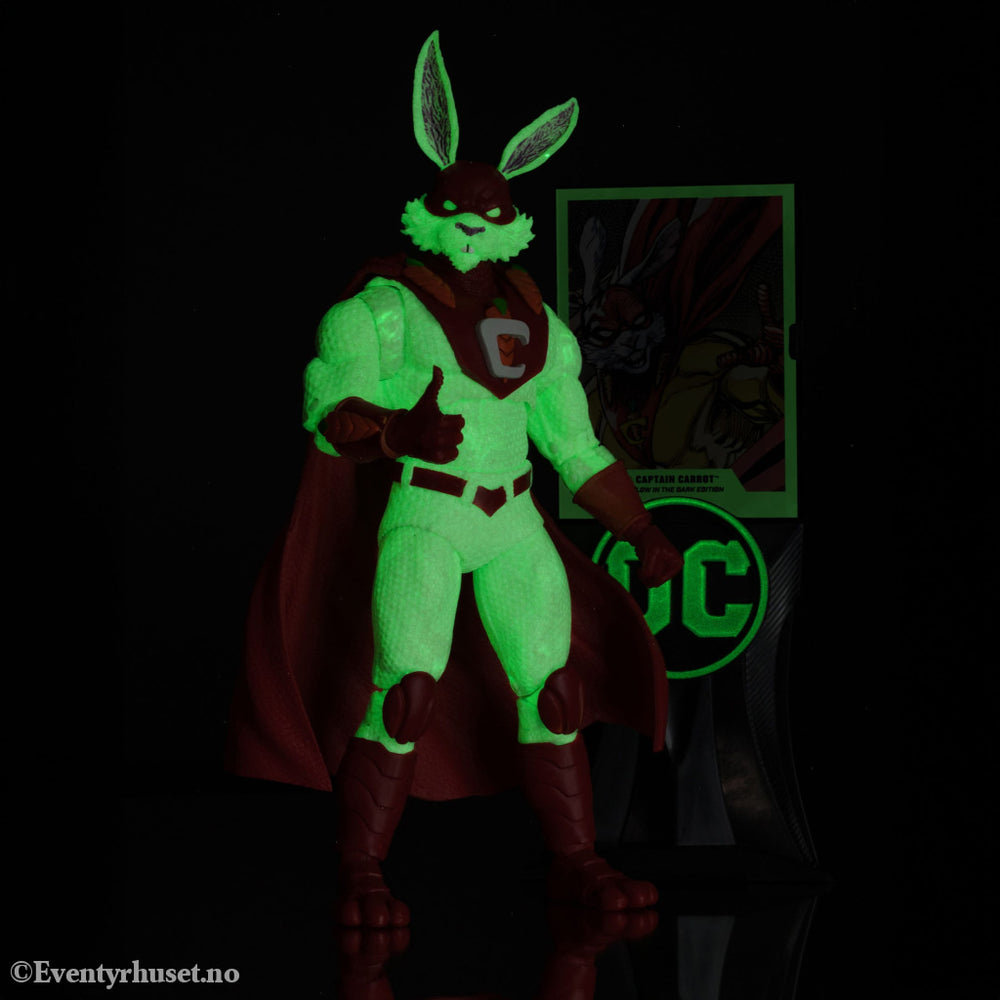 DC Multiverse Action Figure Captain Carrot (Justice League Incarnate) Glow In The Dark Edition (Gold Label) 18 cm. Mint