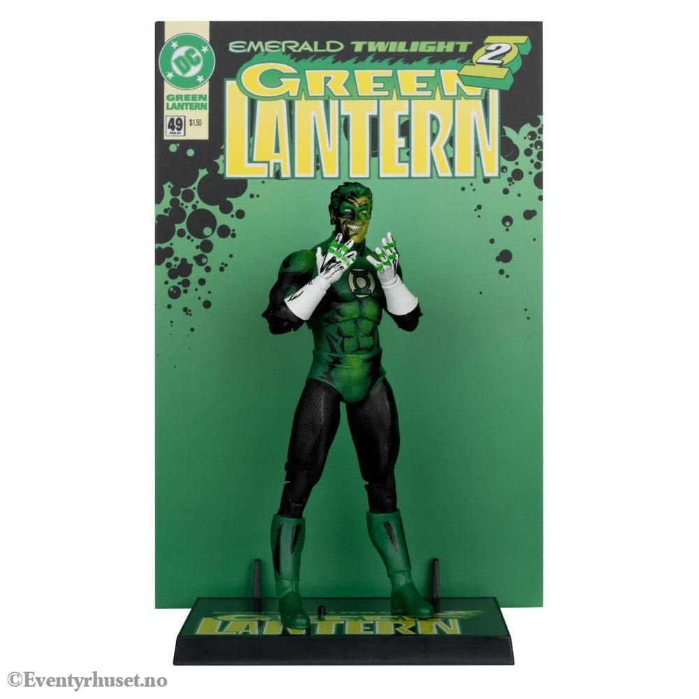 DC Multiverse McFarlane Cover Recreations Action Figure Green Lantern (Emerald Twilight) (Gold Label) 18 cm. Mint In