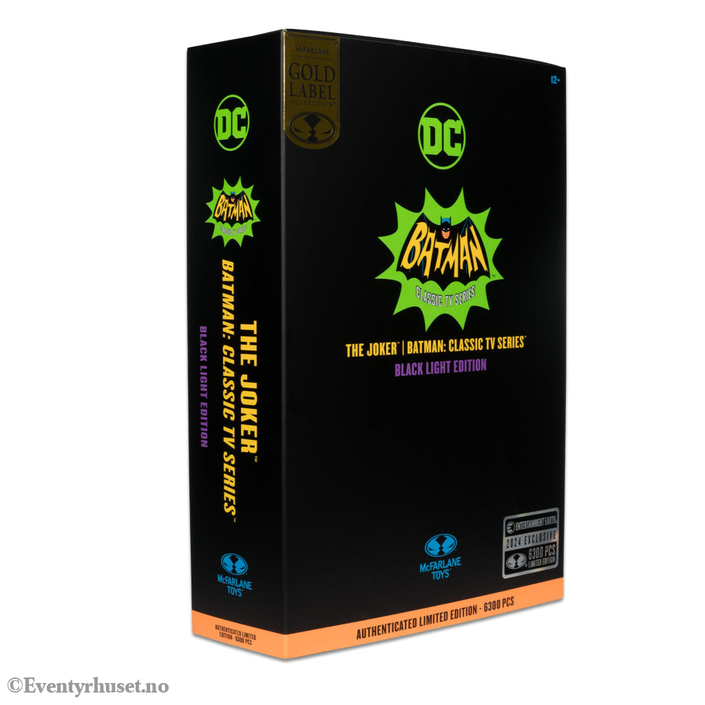 DC Retro Action Figure with vehicle Batman 66 Batmobil with Joker (Gold Label). Mint In Sealed Box (MISB)! Actionfigur