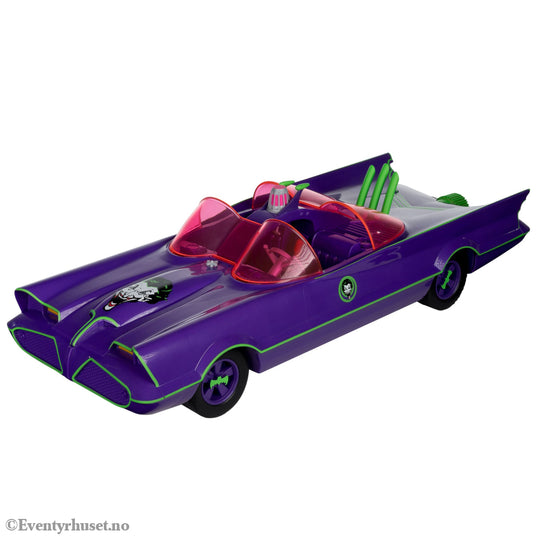 DC Retro Action Figure with vehicle Batman 66 Batmobil with Joker (Gold Label). Mint In Sealed Box (MISB)! Actionfigur