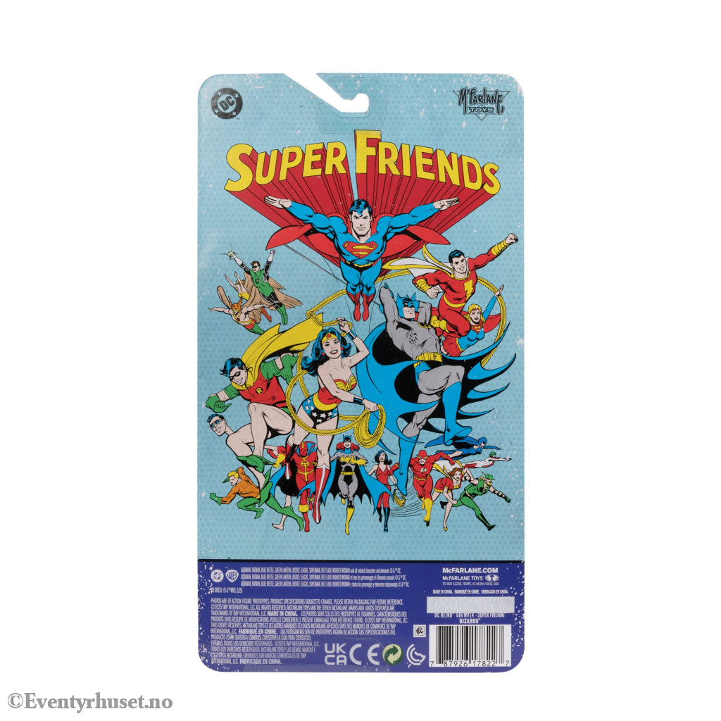 DC Retro Super Friends Action Figure Bizarro Superman 15 cm. Mint In Sealed Box (MISB)! Actionfigur