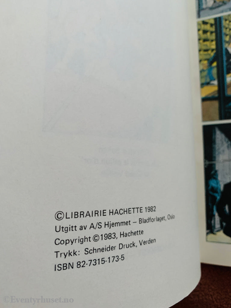 De 5 på eventyr: Skatten på Gull-Gallionen (1983). Tegneseriealbum.