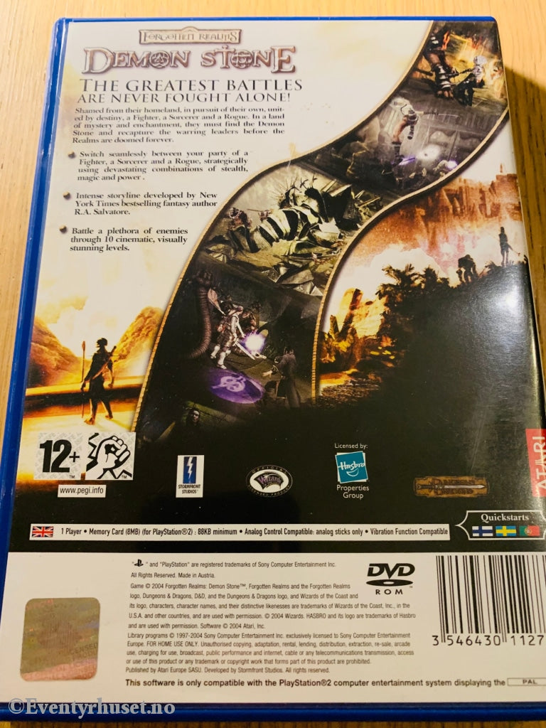 Demon Stone. Ps2. Ps2