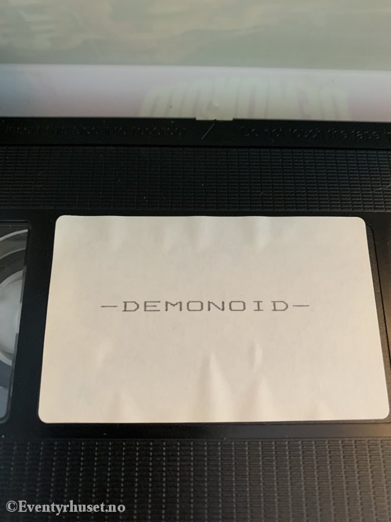 Demonoid. 1981. Vhs. Vhs