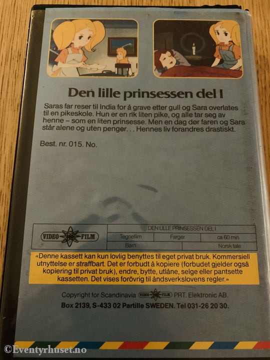 Den Lille Prinsessen. Del 1 (Eventyrstund). Beta-Film. Beta