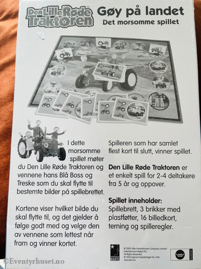 Den Lille Røde Traktoren - Gøy På Landet. 2005. Brettspill. Ny I Plast! Puslespill