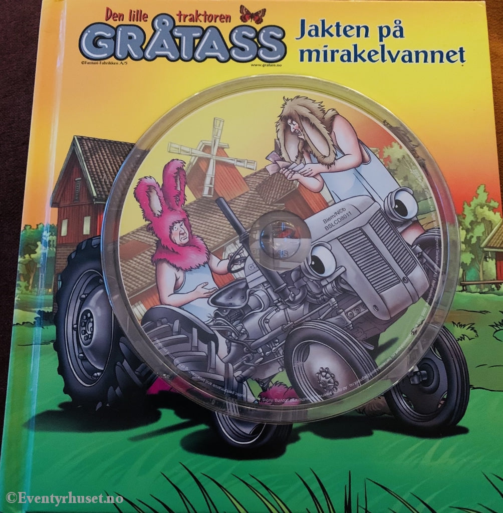 Den Lille Traktoren Gråtass. Jakten På Mirakelvannet. Bok Med Cd. Fortelling