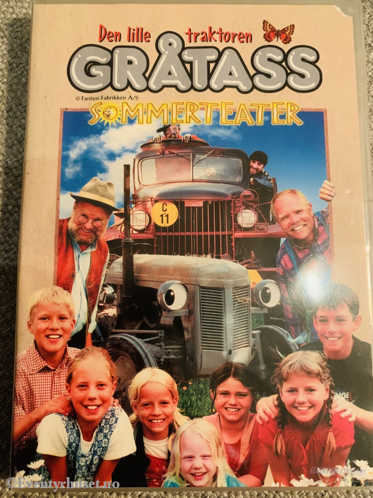 Den Lille Traktoren Gråtass. Sommerteater. 1997. Dvd. Dvd