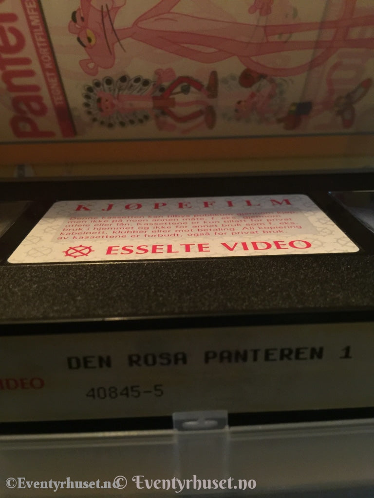 Den Rosa Panteren. 1964-75. Vhs. Vhs