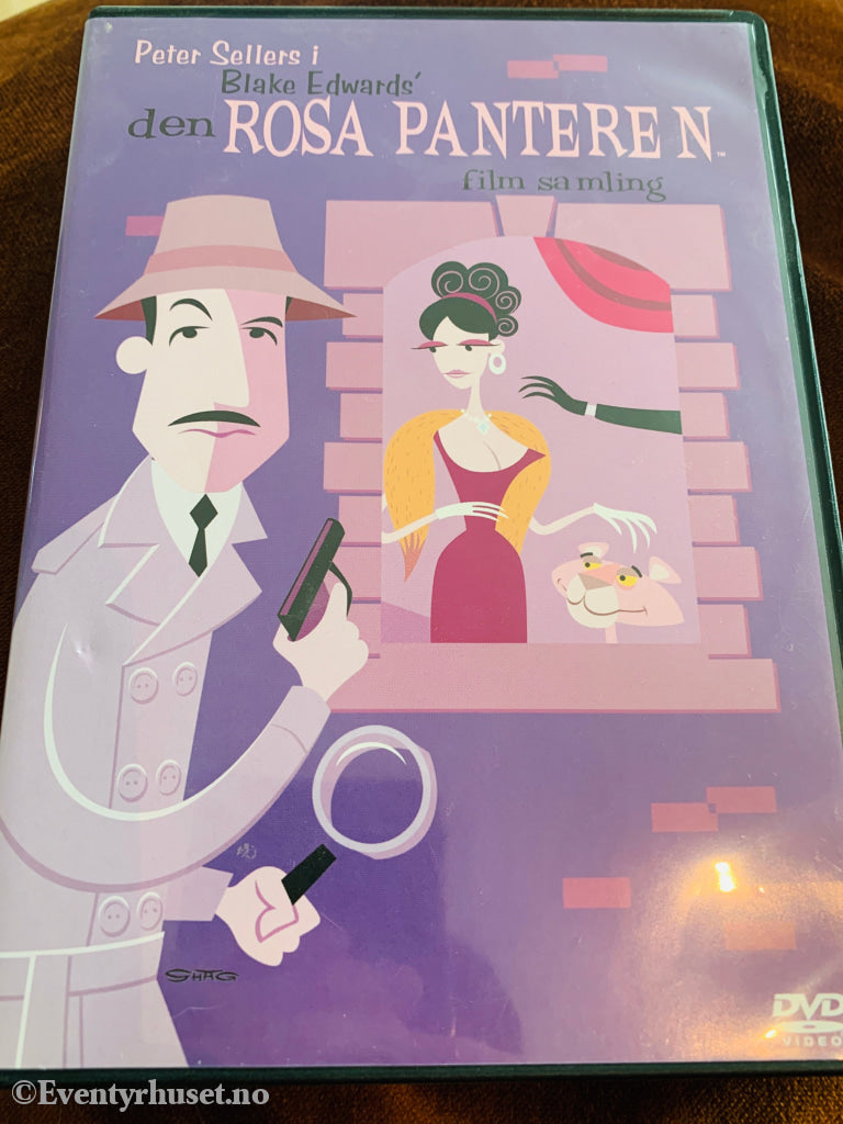 Den Rosa Panteren Filmsamling, 2004. DVD samleboks.