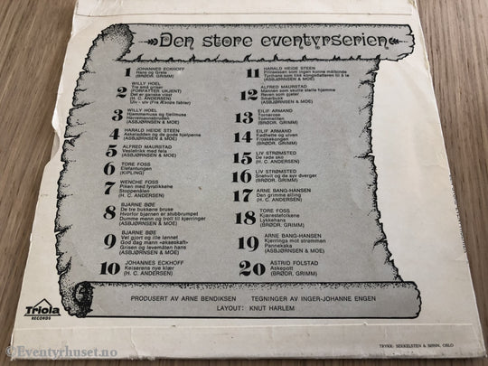 Den Store Eventyrserien. Nr 10. 1967. Ep. Ep