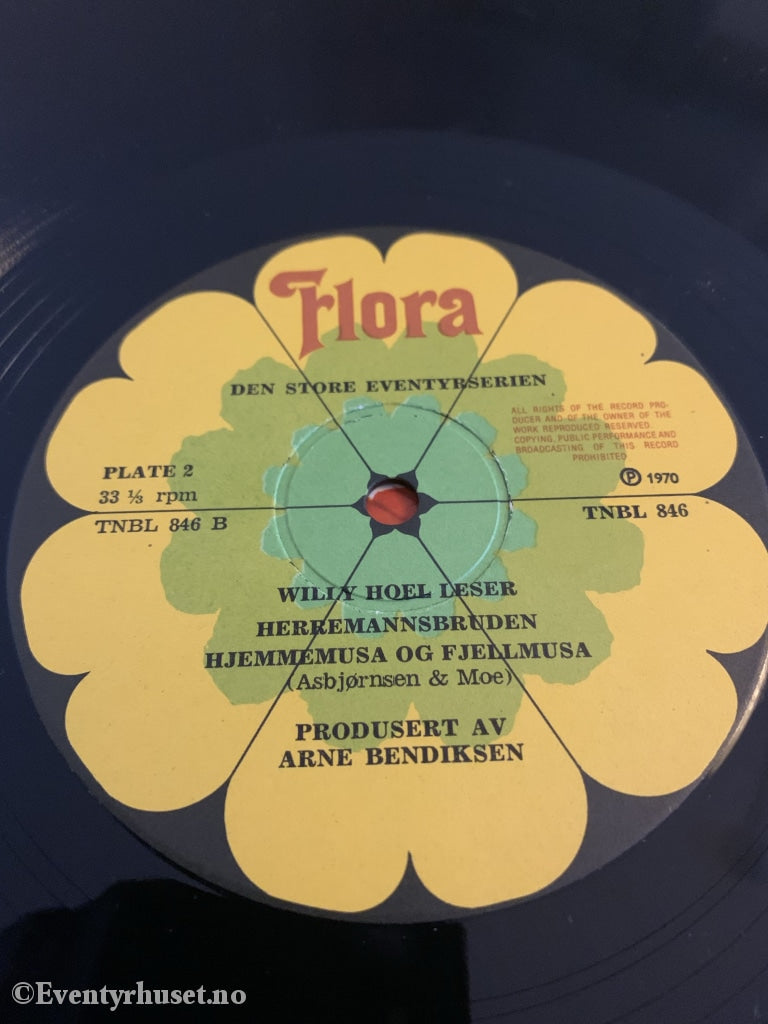 Den Store Eventyrserien. Nr 2. 1970. Lp. Lp Plate