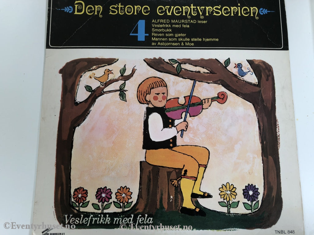 Den Store Eventyrserien. Nr 4. 1970. Lp. Lp Plate