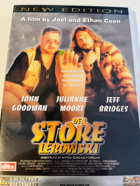 Den Store Lebowski. Dvd. Dvd