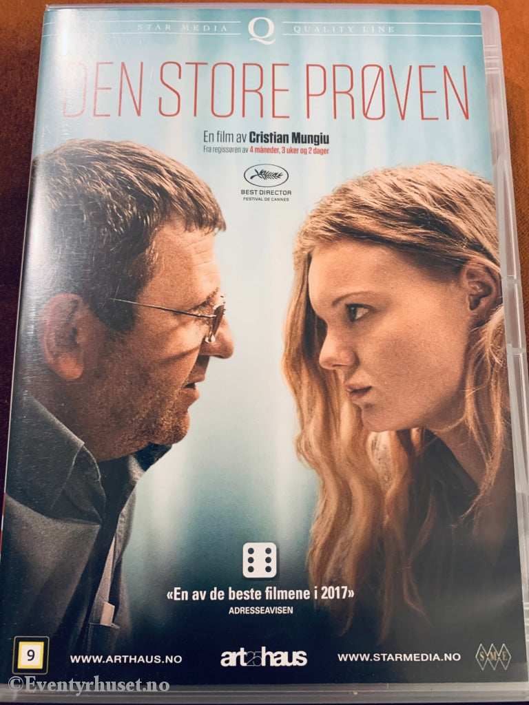 Den Store Prøven. 2016. Dvd. Dvd