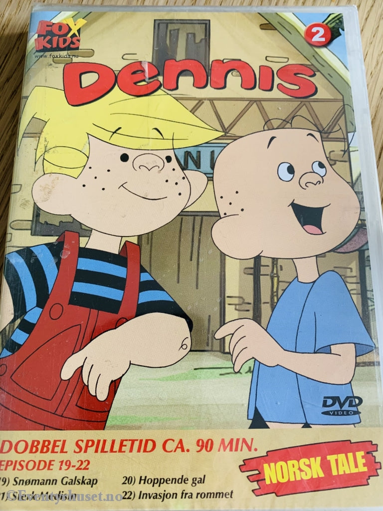 Dennis 2. Episode 19-22. Dvd Ny I Plast!