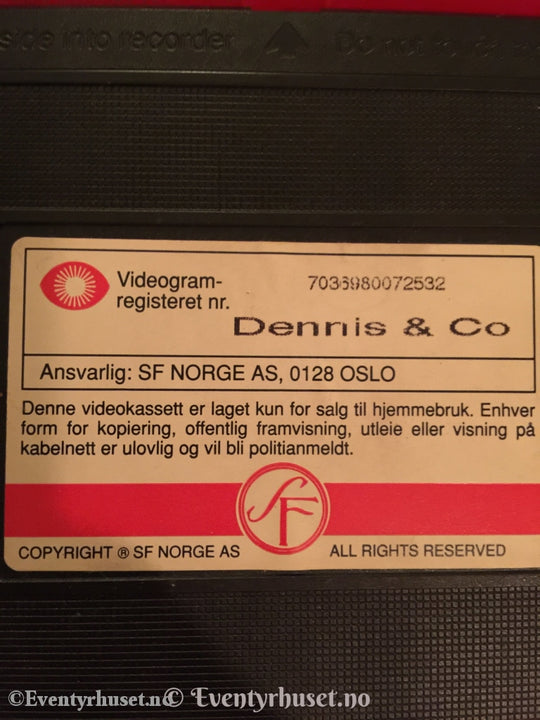 Dennis & Co. 1993. Vhs. Vhs