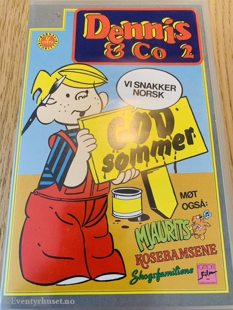 Dennis & Co 2. 1991. Vhs Big Box.