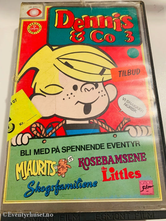 Dennis & Co 3. Vhs Big Box. Box