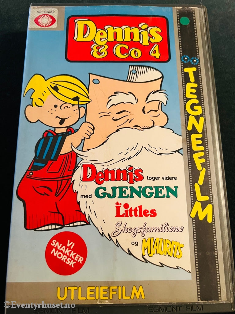 Dennis & Co 4. 1991. Vhs Big Box.