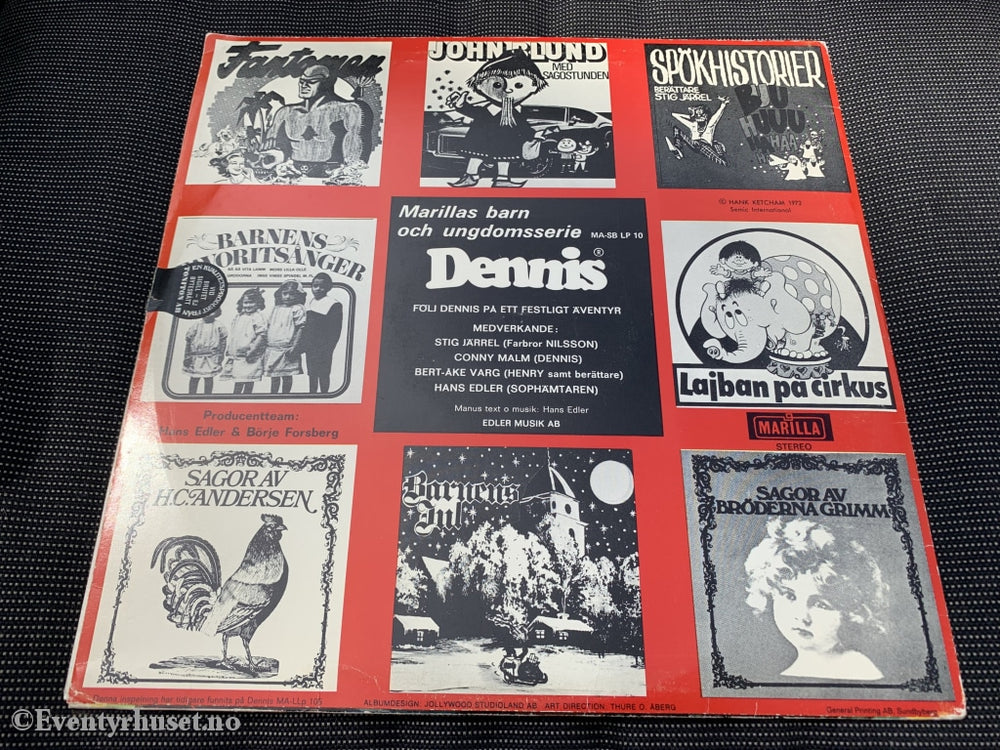 Dennis (Marillas Barn Och Ungdomsserie). Lp. Lp Plate