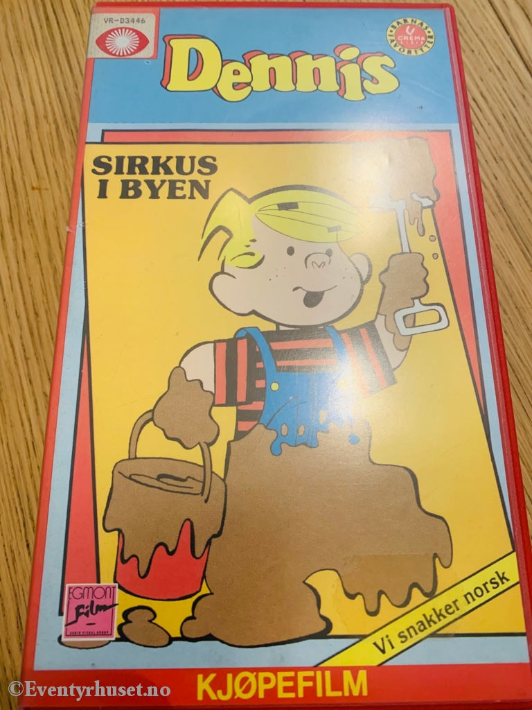 Dennis. Sirkus I Byen. 1987. Vhs. Vhs