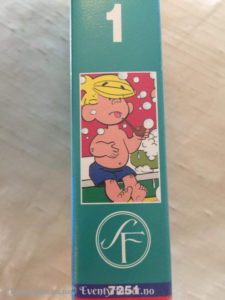 Dennis - Utvalgte Episoder 10 På Topp. 1993. Vhs