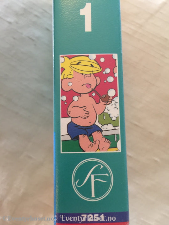 Dennis - Utvalgte Episoder 10 På Topp. 1993. Vhs