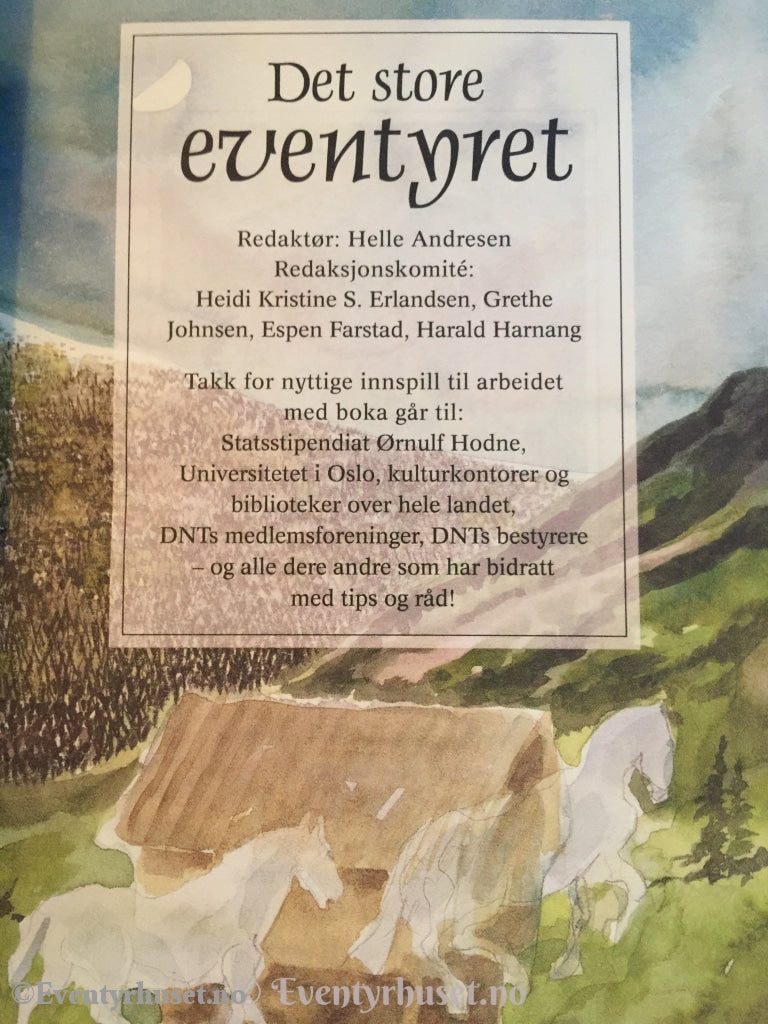 Det Store Eventyret. 2001. Eventyrbok