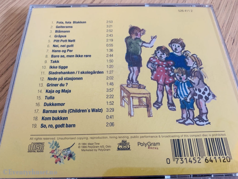 Det Var En Gang... Karin Krog Synger Barnesanger. 1995. Lydbok På Cd.