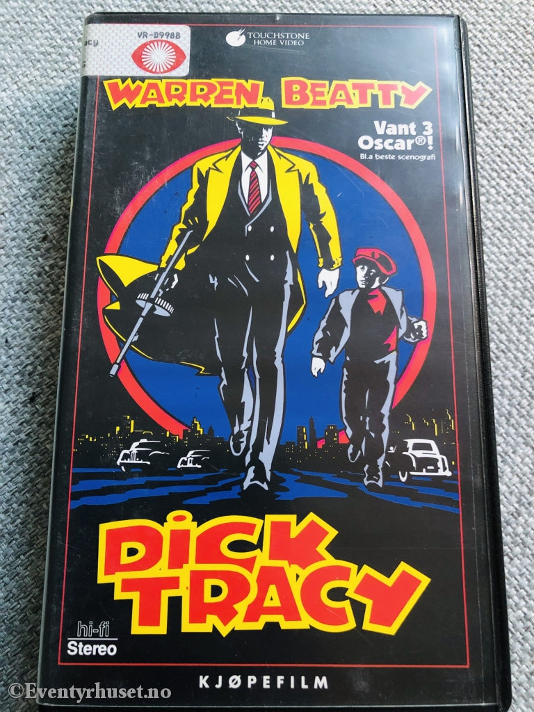 Dick Tracy. 1990. Vhs. Vhs